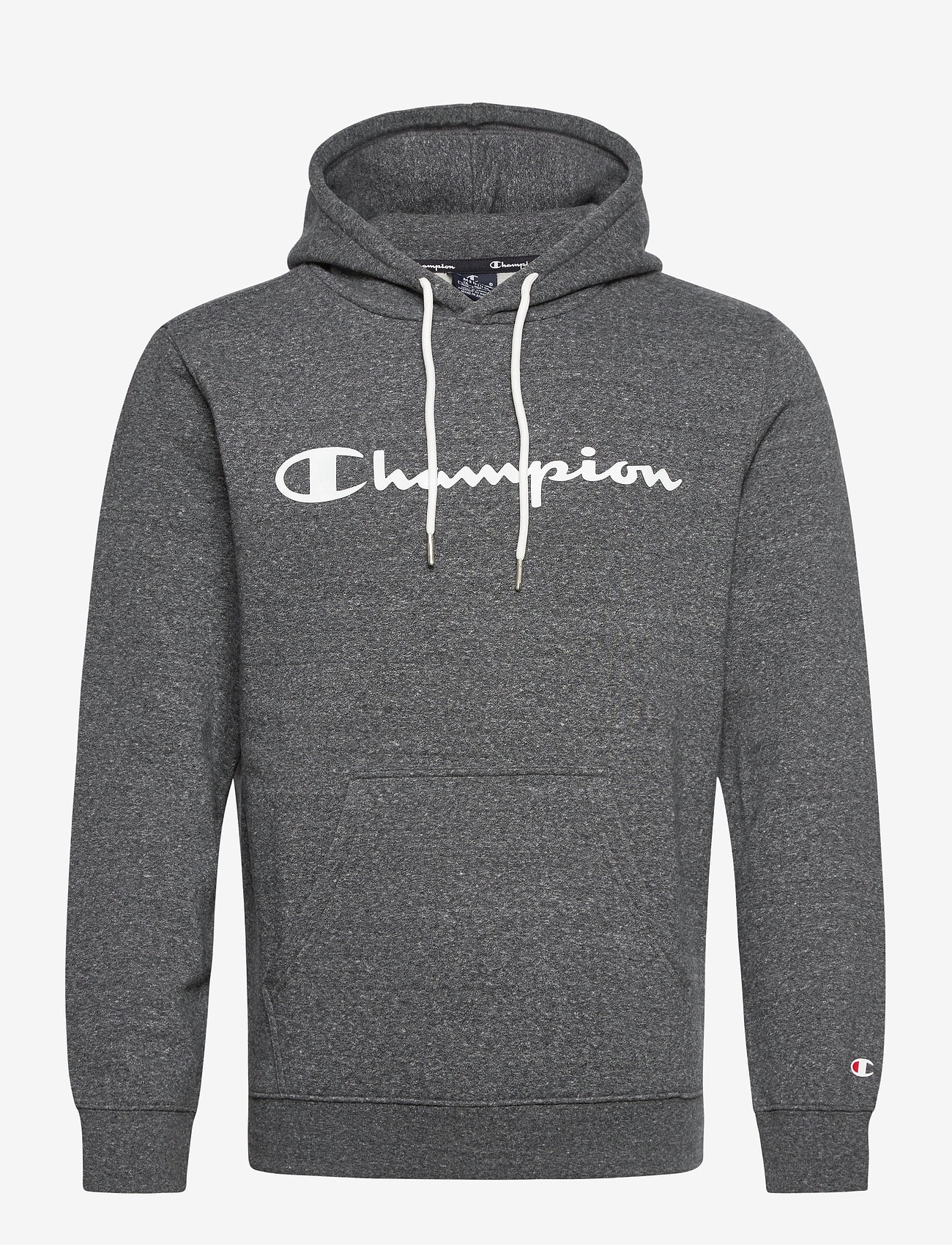 Hooded Sweatshirt - GRAY MELANGE DARK