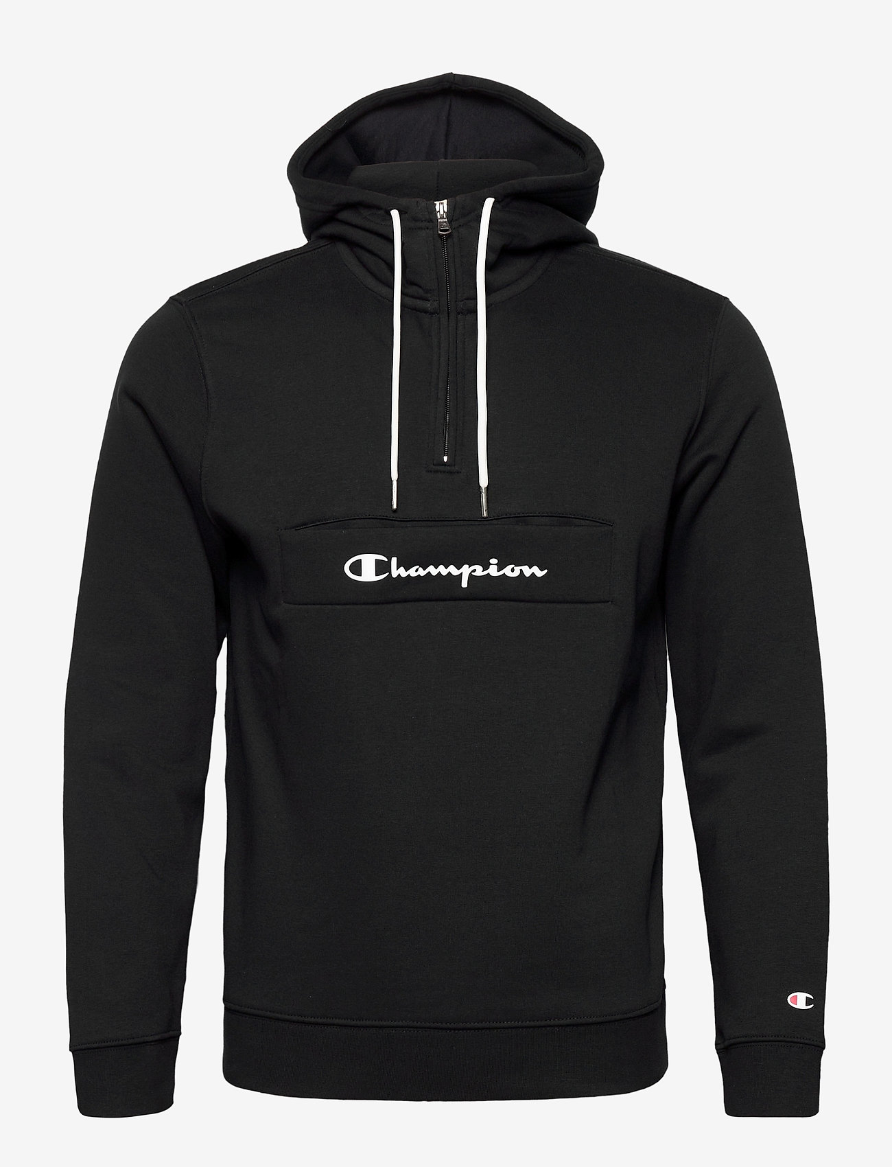 Champion - Hooded Half Zip Sweatshirt - black beauty - 0