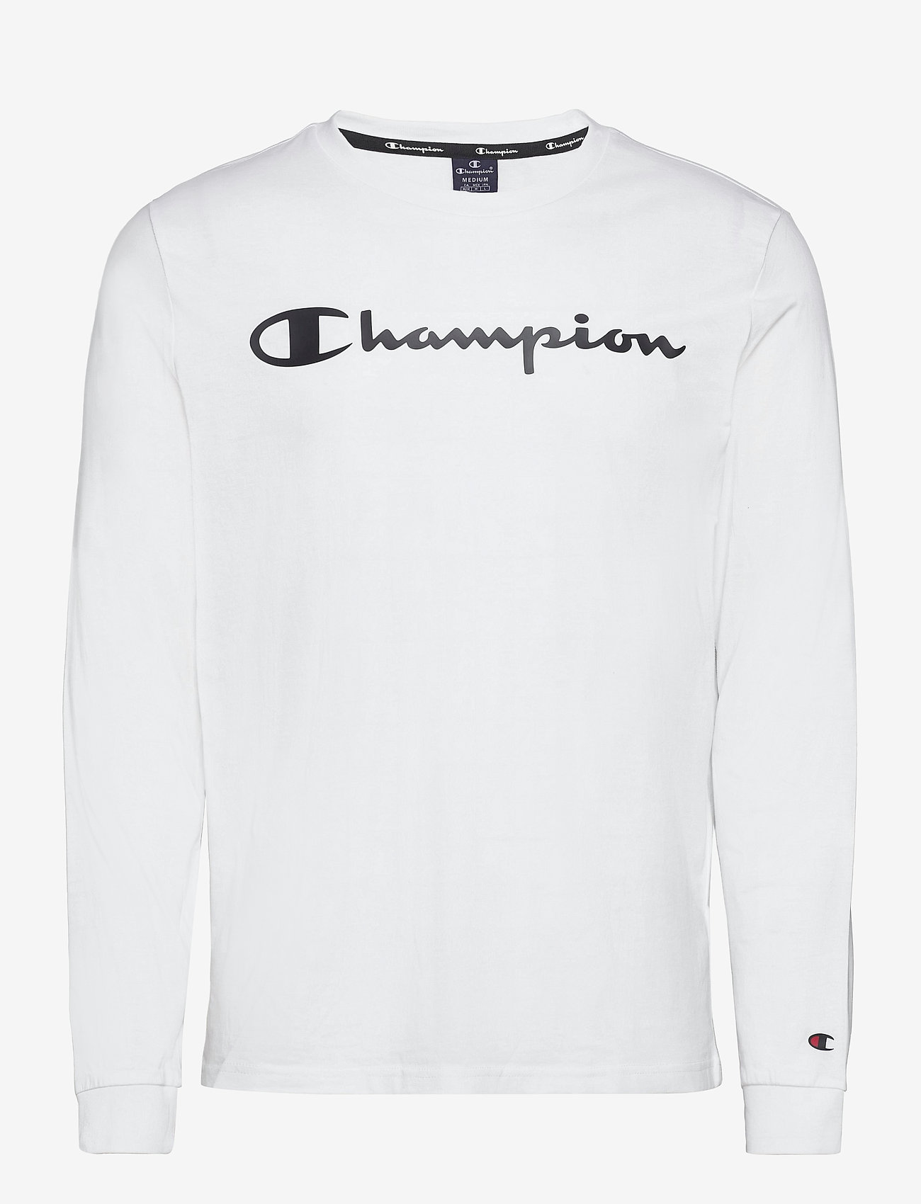 Champion - Crewneck Long Sleeve T-Shirt - white - 0