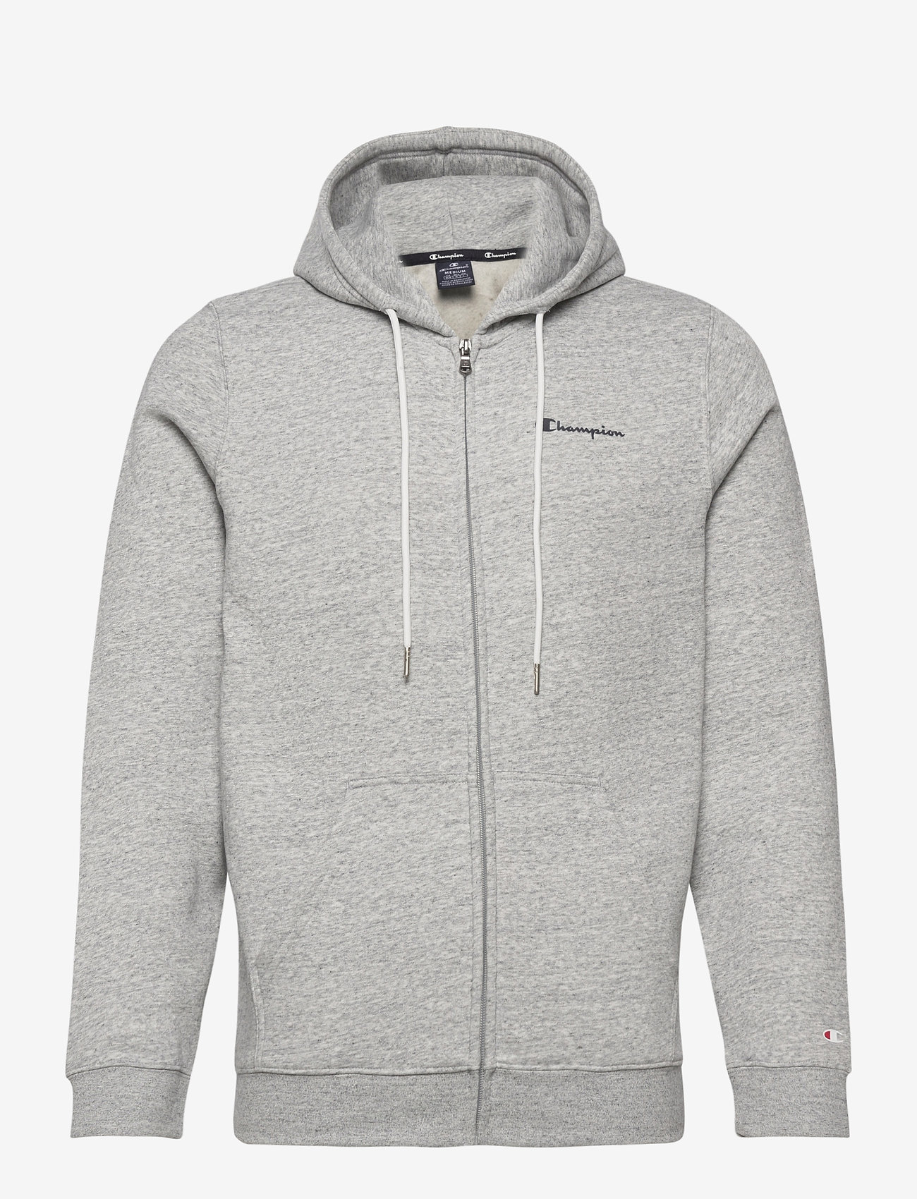 Champion - Hooded Full Zip Sweatshirt - new oxford grey melange - 0