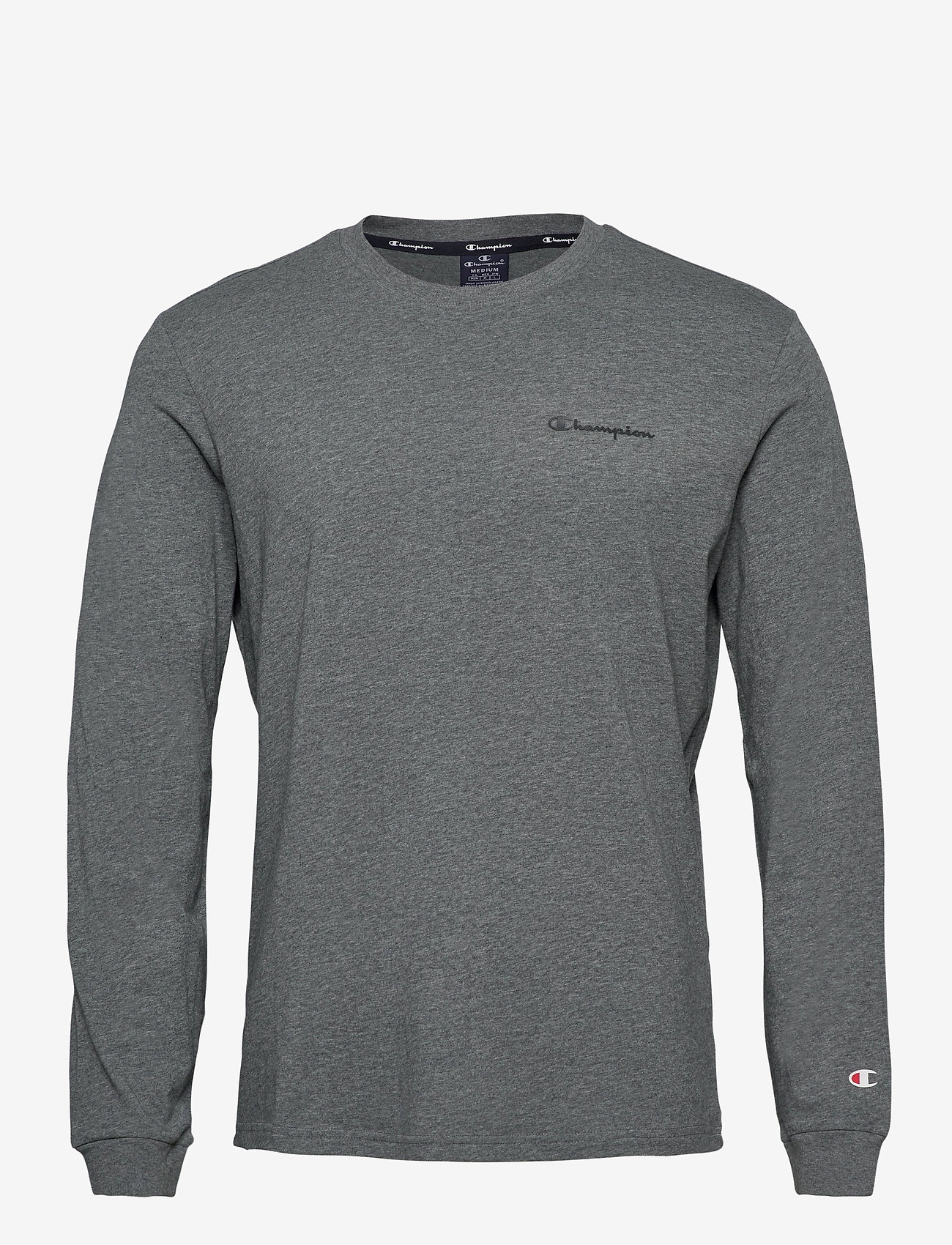 Champion - Long Sleeve Crewneck T-Shirt - new dark graphite - 0