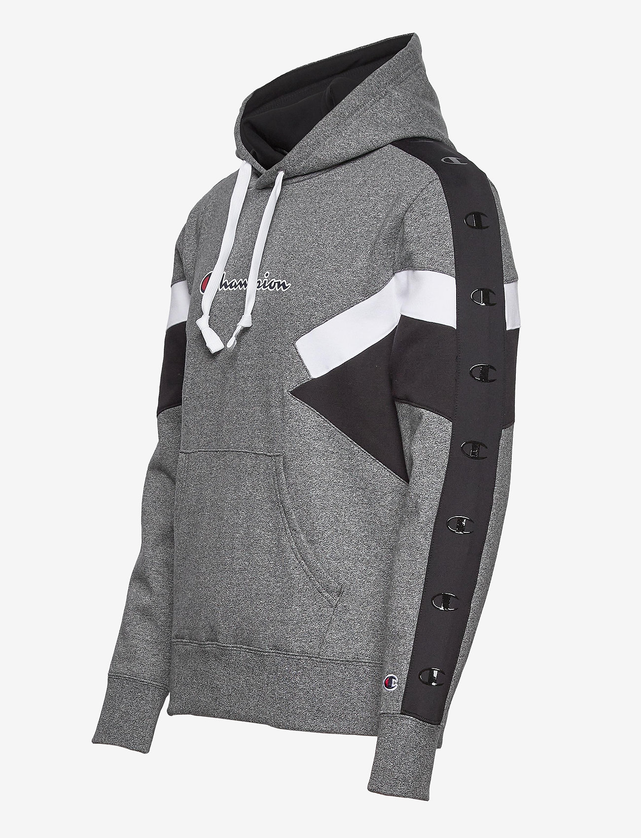 Champion - Hooded Sweatshirt - dark graphite grey melange jasp├¿ top dyed - 2