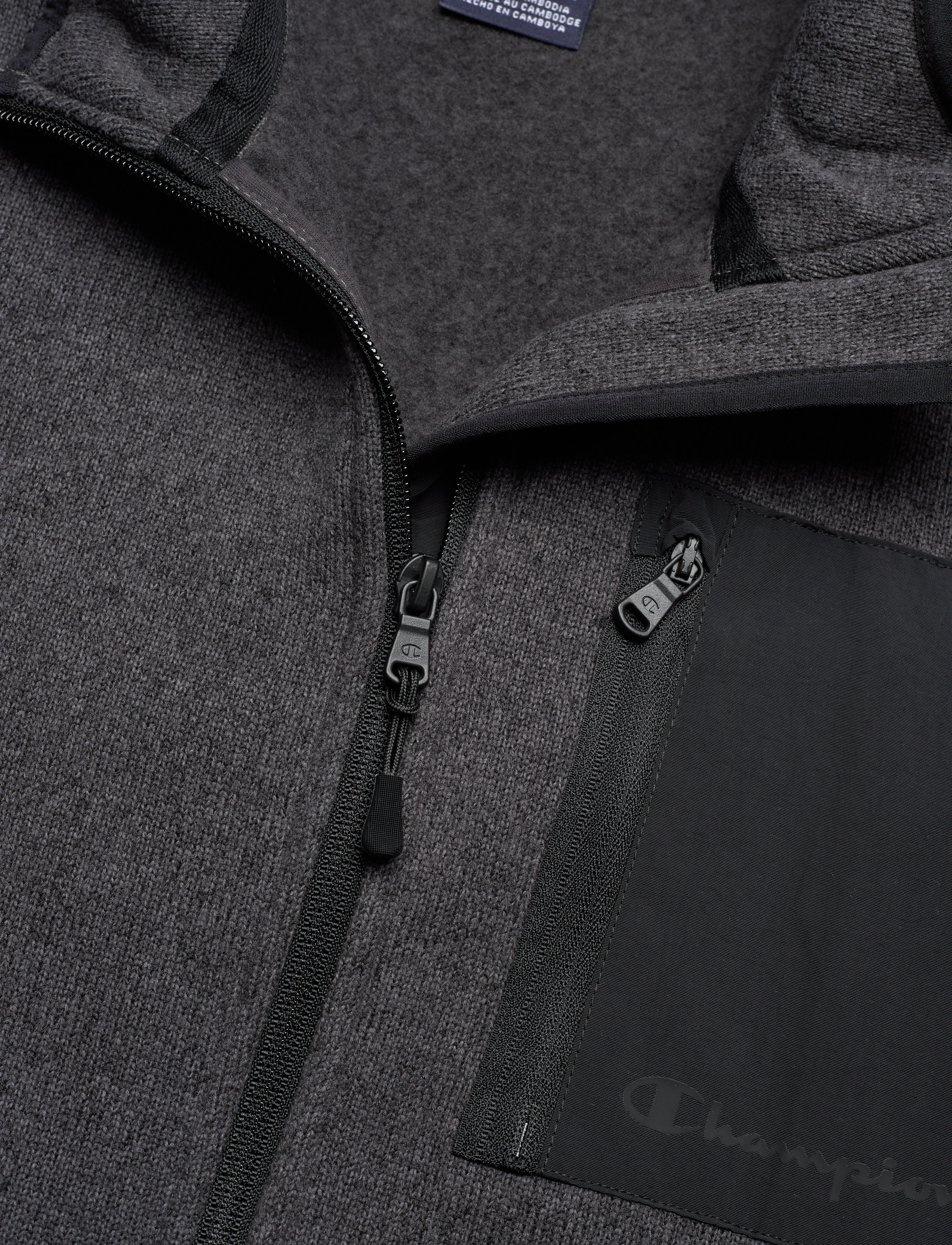 Champion - Full Zip Top - black beauty tp-black (nbk) - 2