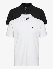 Champion - 2 Pack Polo - tops & t-shirts - black beauty - 0