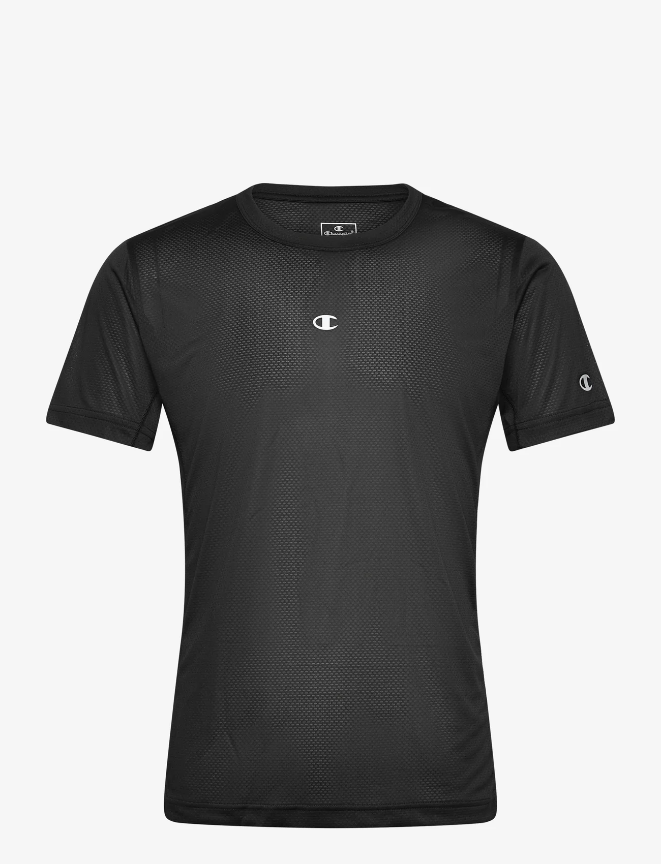 Champion - Crewneck T-Shirt - mažiausios kainos - black beauty - 0