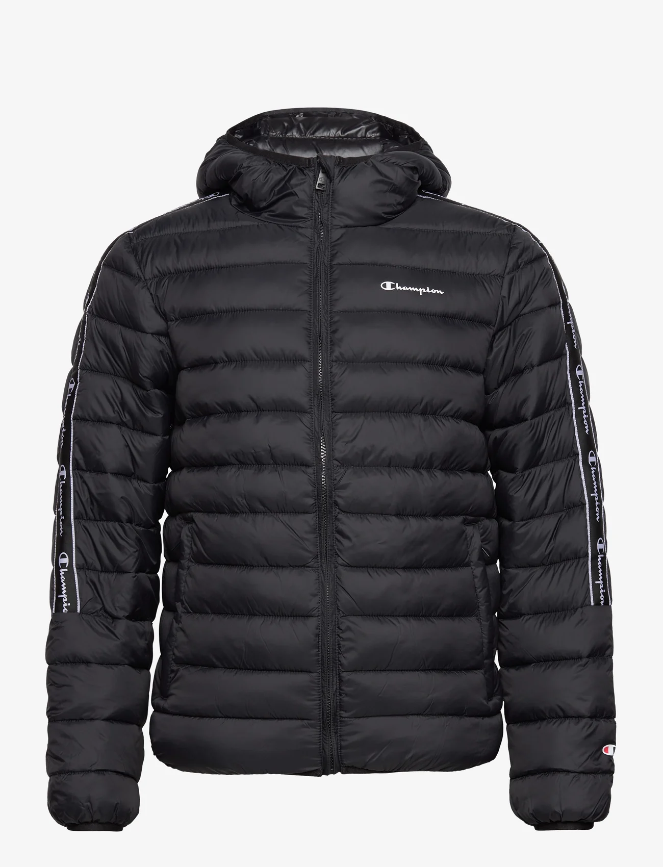 Champion - Hooded Jacket - winter jackets - black beauty - 0