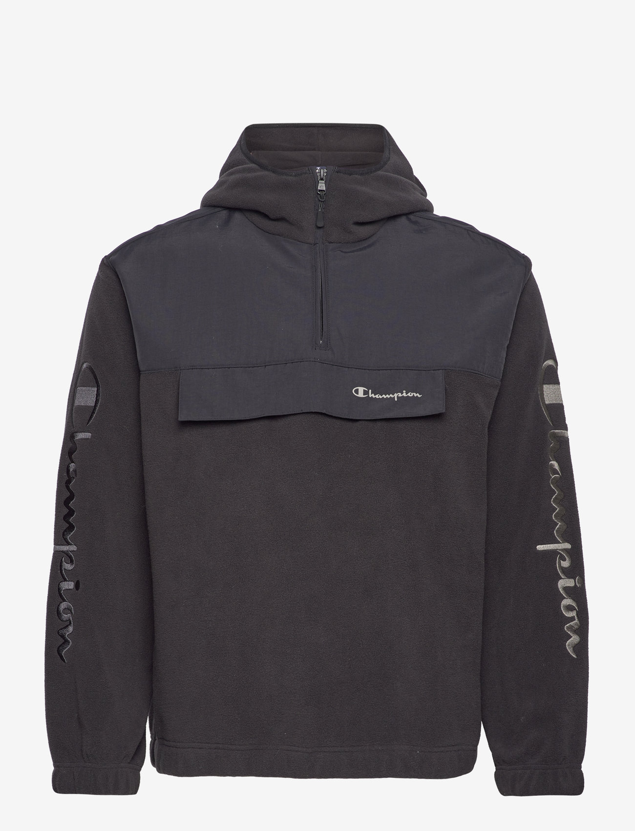 Zip Fleece Quarter Zip Champion Hoodie Champion Hooded Half Zip