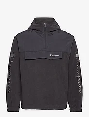 Champion - Hooded Half Zip Sweatshirt - mid layer jackets - black beauty - 0