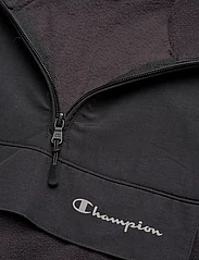 Champion - Hooded Half Zip Sweatshirt - mid layer jackets - black beauty - 2