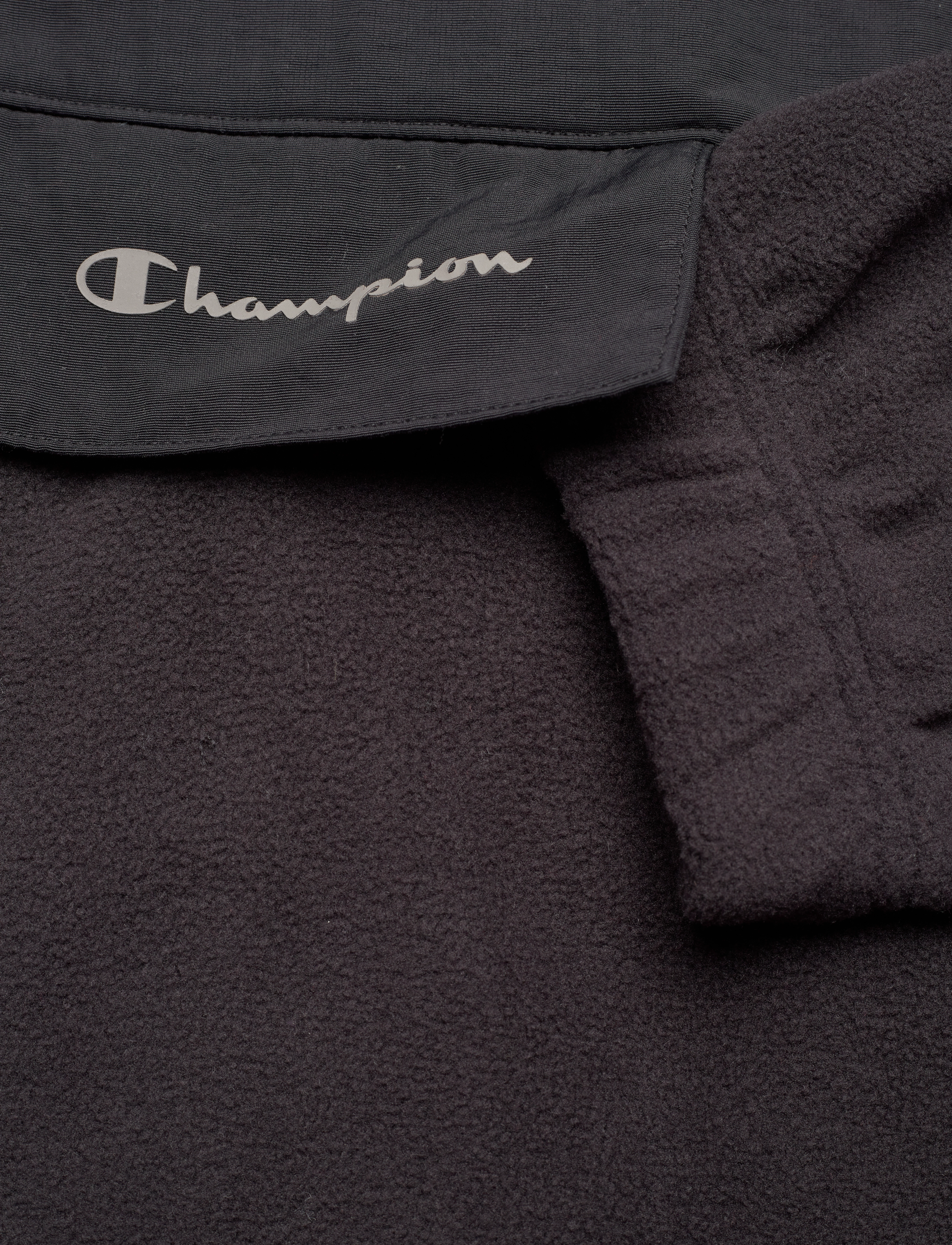 Champion - Hooded Half Zip Sweatshirt - black beauty - 3