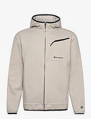 Champion - Hooded Full Zip Sweatshirt - hættetrøjer - silver lining - 0