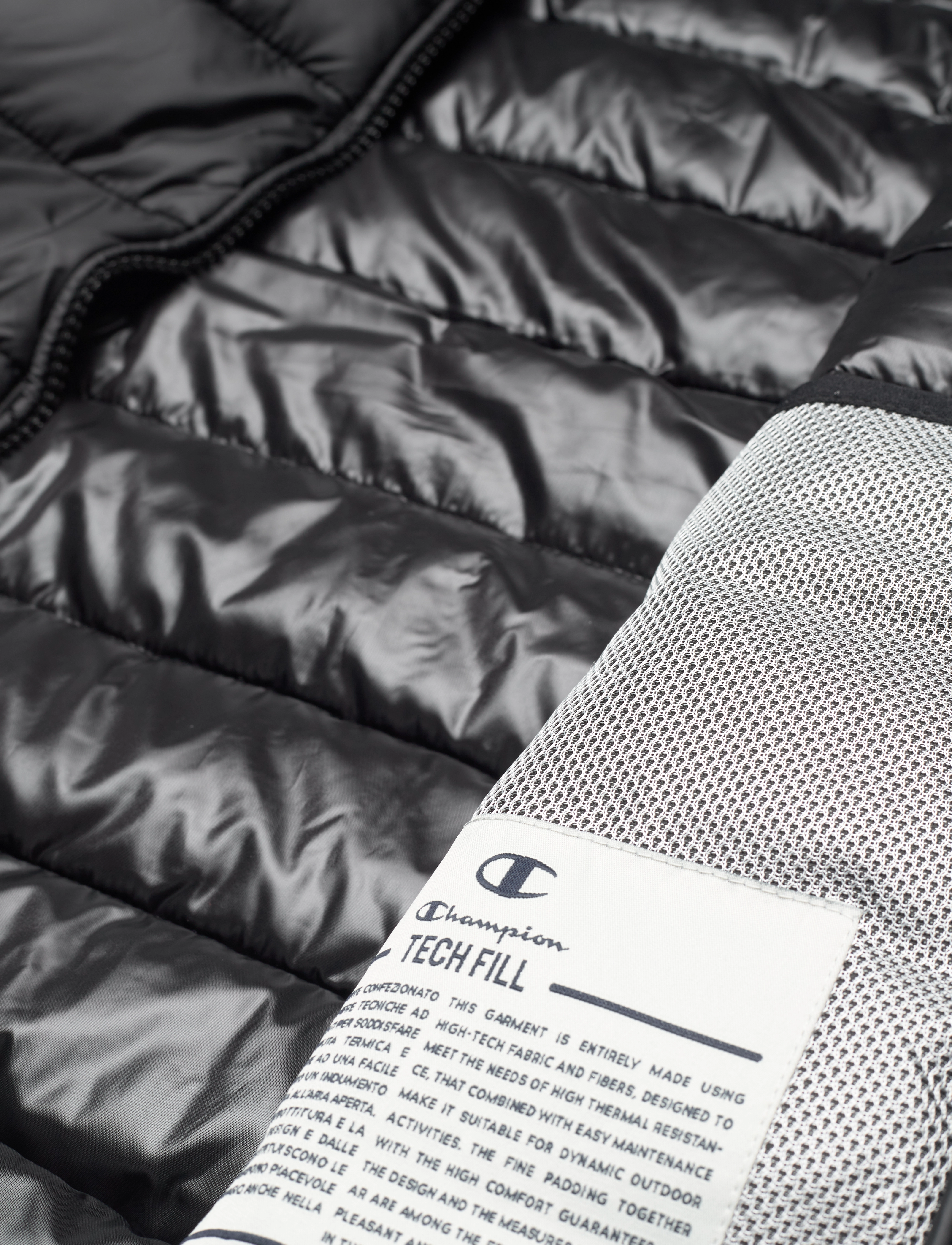 Champion - Hooded Jacket - black beauty - 4