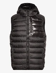 Champion - Hooded Full Zip Vest - sportjacken - black beauty - 0