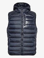 Hooded Full Zip Vest - SKY CAPTAIN