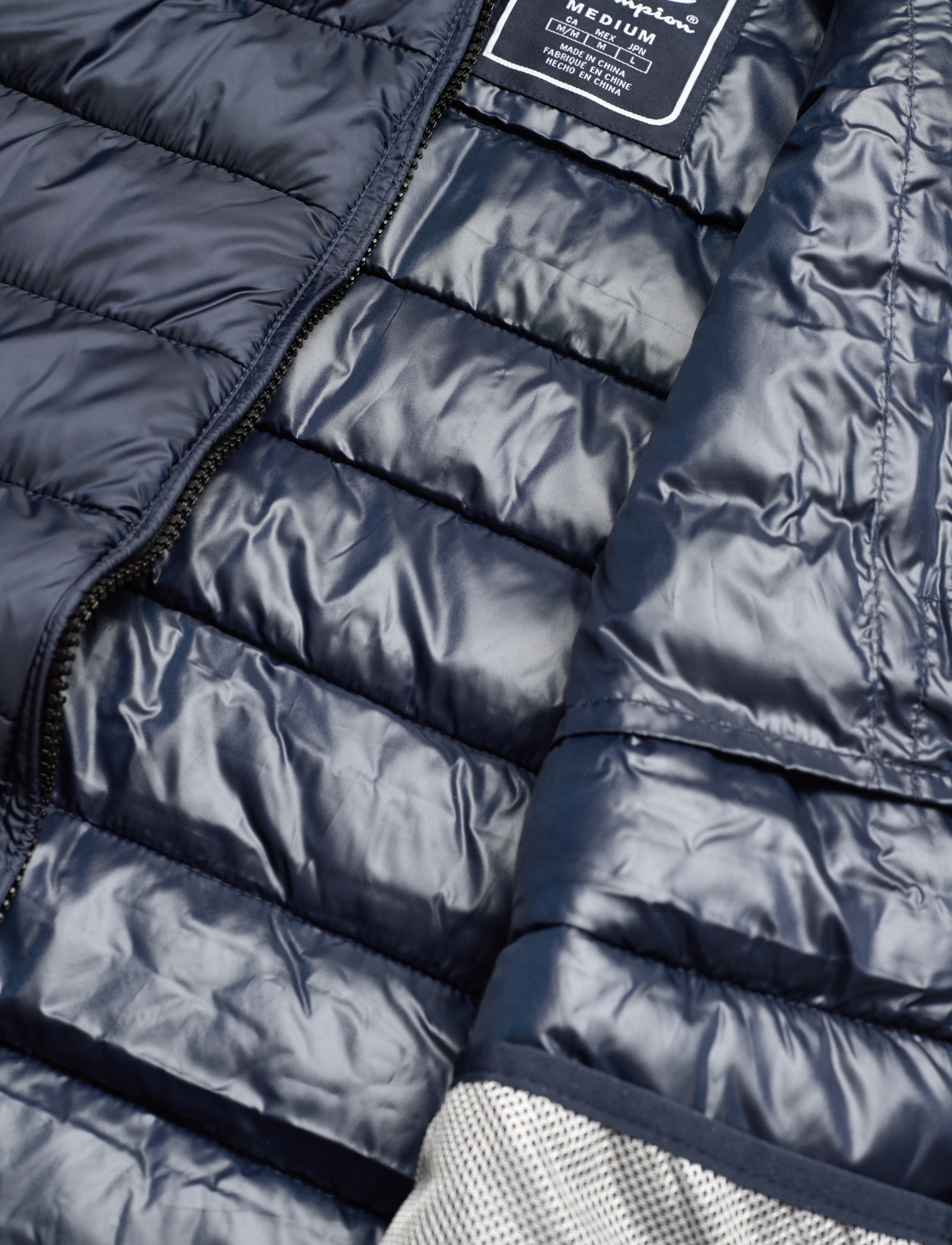 Champion - Hooded Full Zip Vest - sky captain - 4