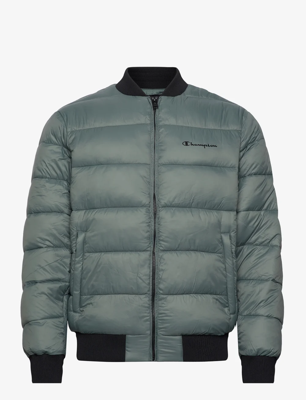 Champion jacket hot sale green