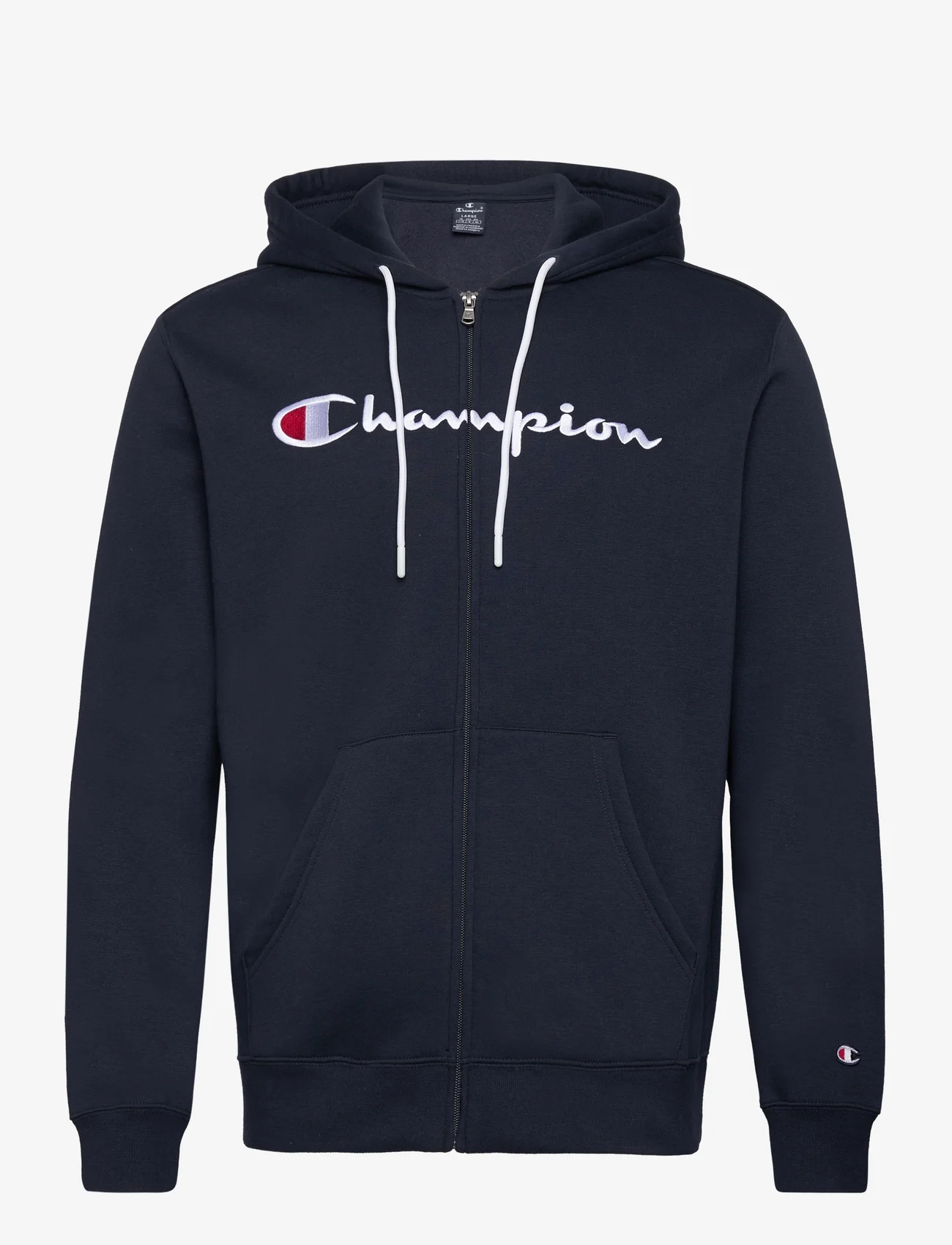 Champion - Hooded Full Zip Sweatshirt - bluzy z kapturem - sky captain - 0