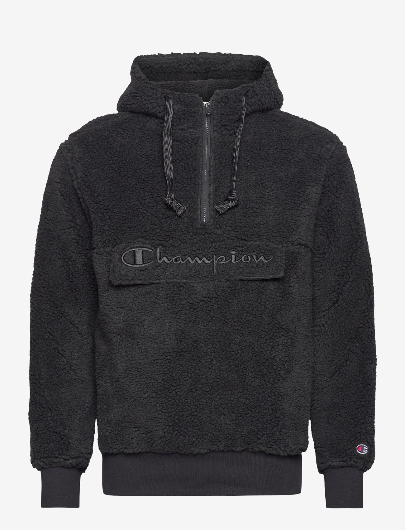 Champion - Hooded Half Zip Top - black beauty - 0