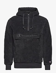 Champion - Hooded Half Zip Top - džemperiai su gobtuvu - black beauty - 0