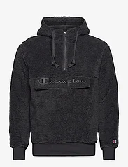 Champion - Hooded Half Zip Top - hoodies - black beauty - 0