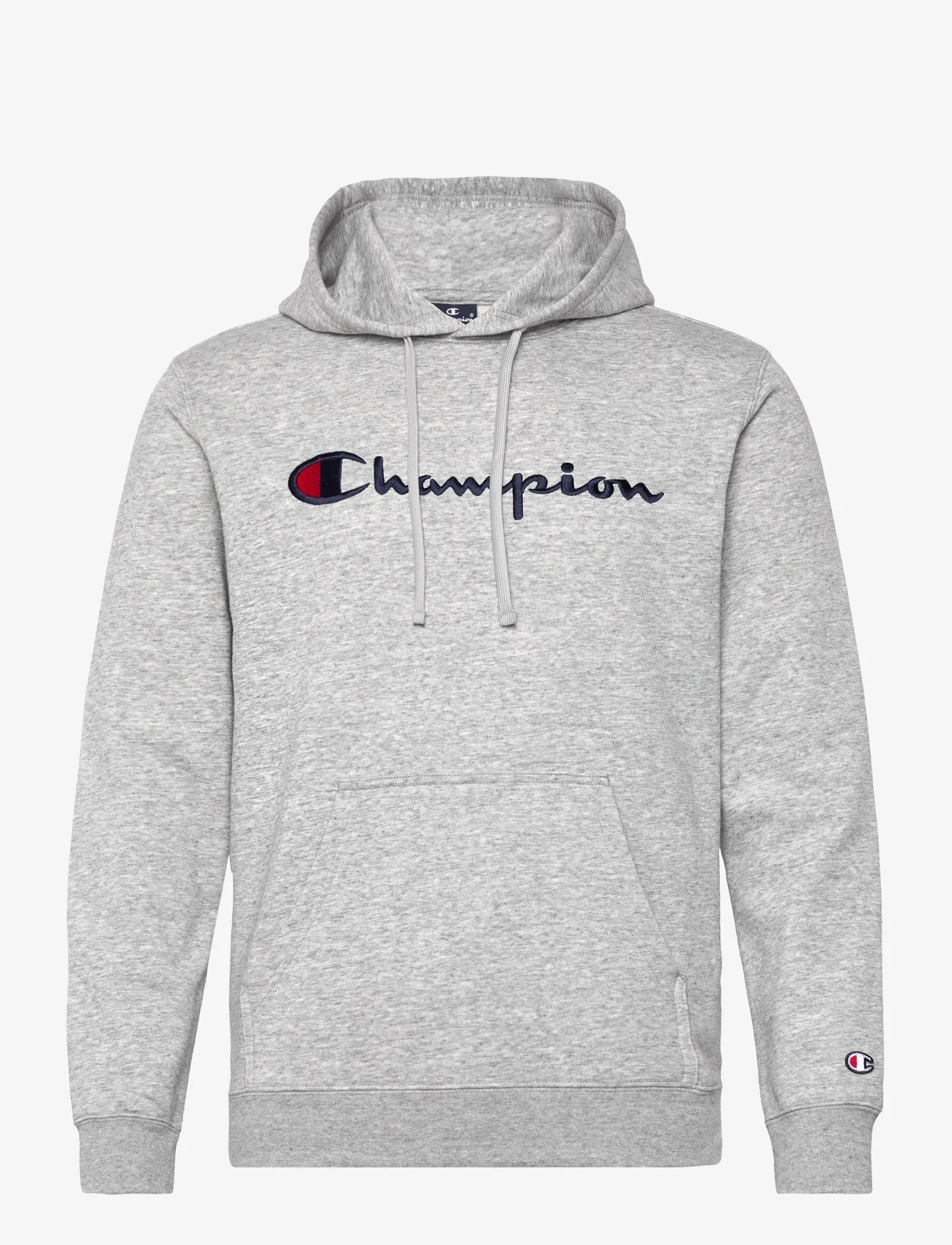 Champion - Hooded Sweatshirt - hættetrøjer - new oxford grey melange - 0