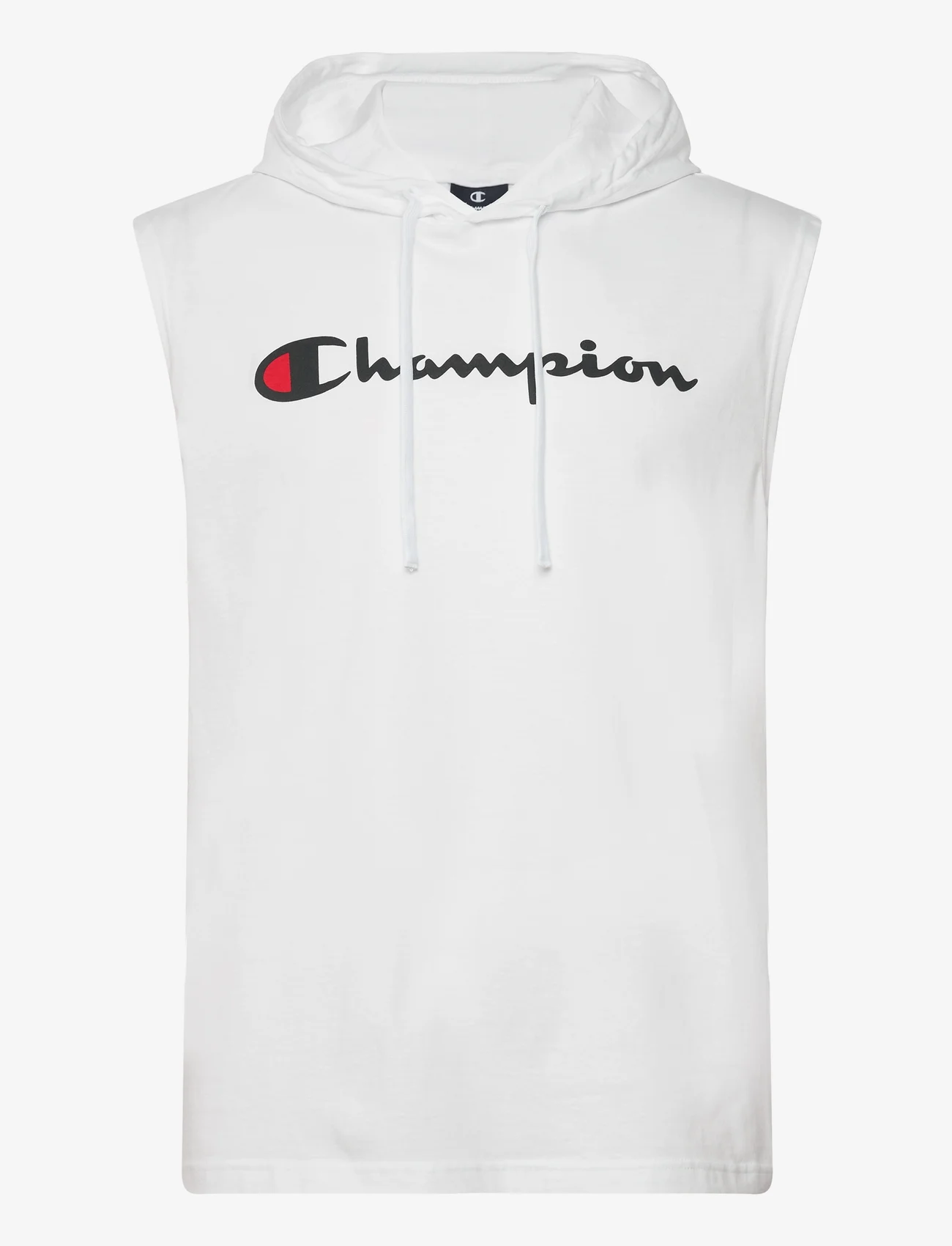 Champion - Hooded Sleeveless T-Shirt - lägsta priserna - white - 0