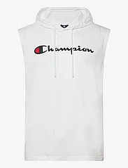 Champion - Hooded Sleeveless T-Shirt - najniższe ceny - white - 0