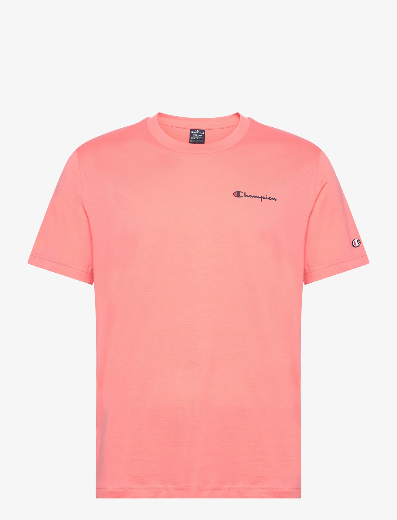 Champion - Crewneck T-Shirt - najniższe ceny - shell pink - 0