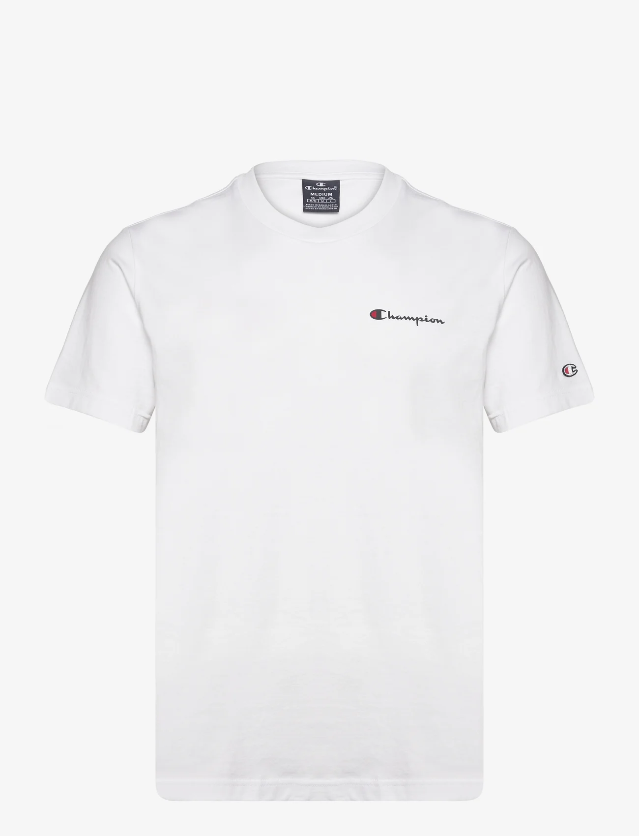Champion - Crewneck T-Shirt - laagste prijzen - white - 0