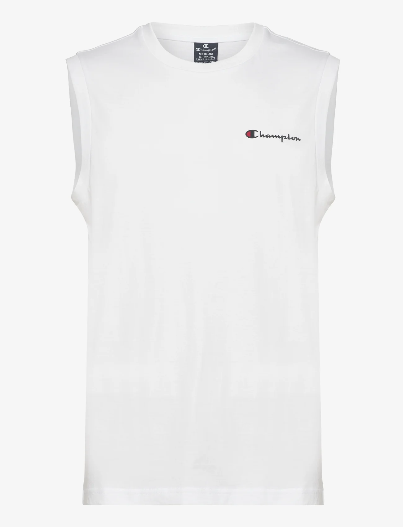 Champion - Sleeveless Crewneck T-Shirt - laveste priser - white - 0