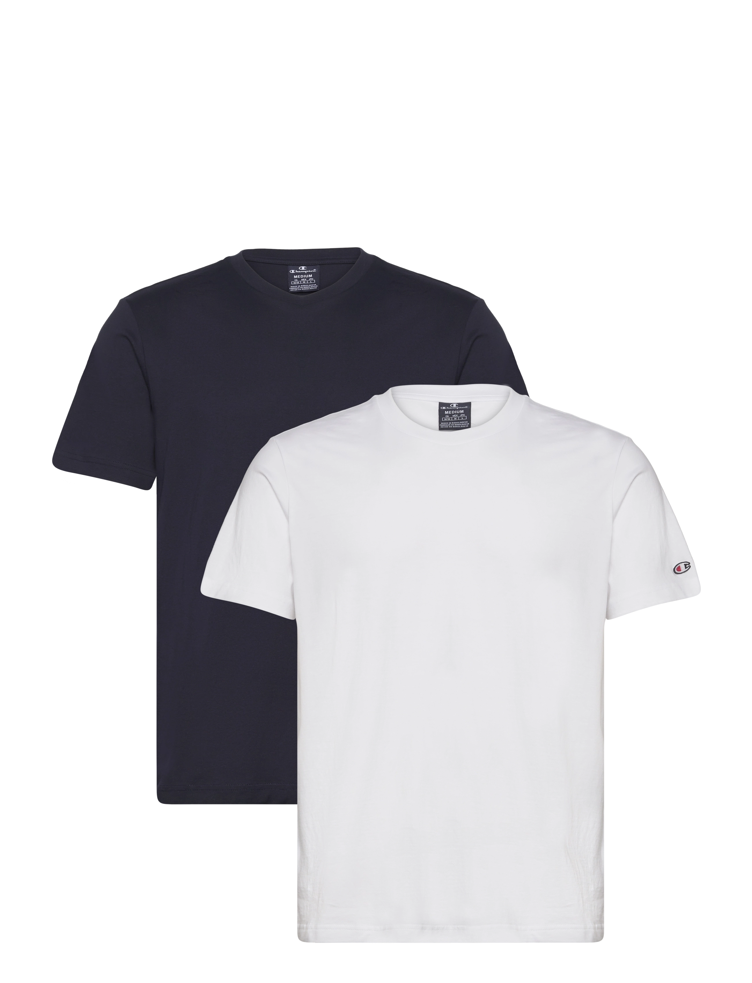 2pack Crew-Neck - WHITE