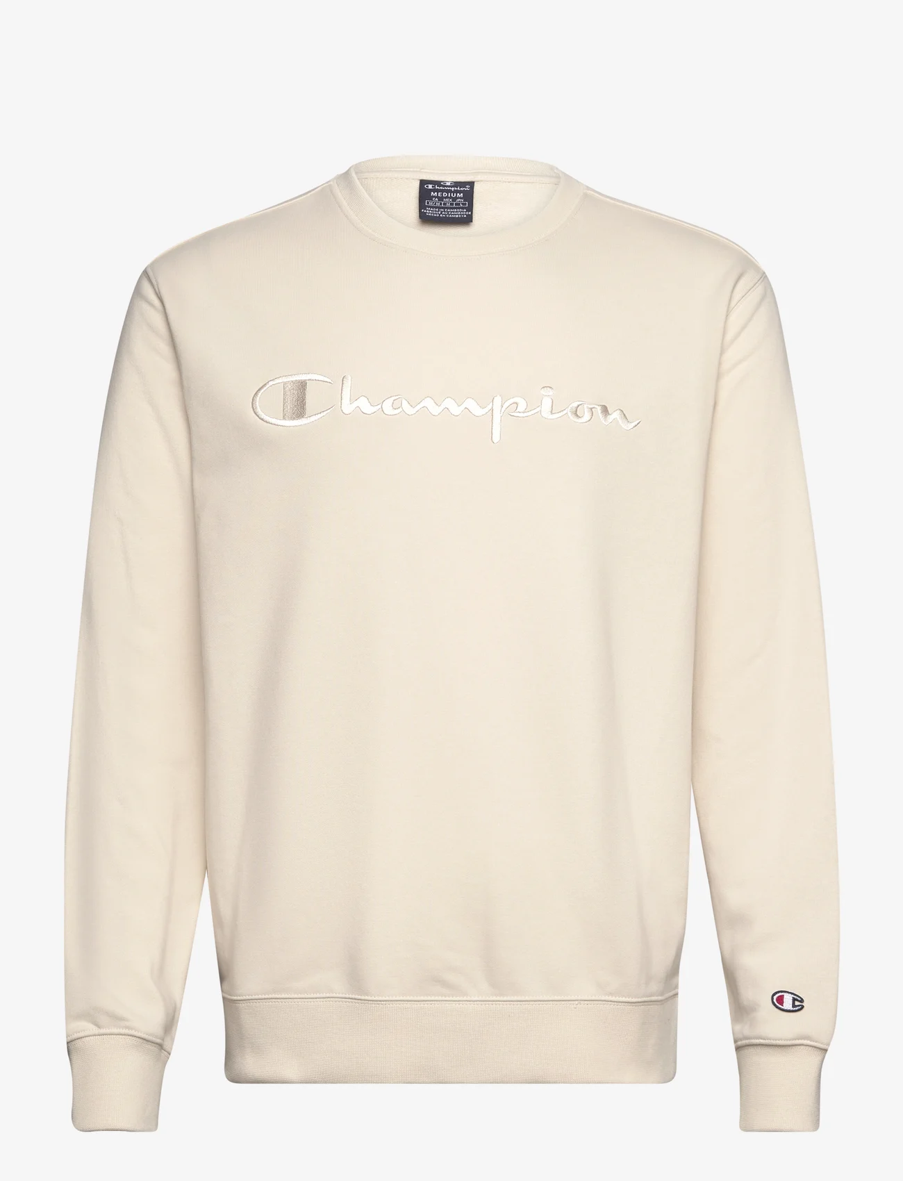 Champion - Crewneck Sweatshirt - kapuutsiga dressipluusid - whitecap gray - 0