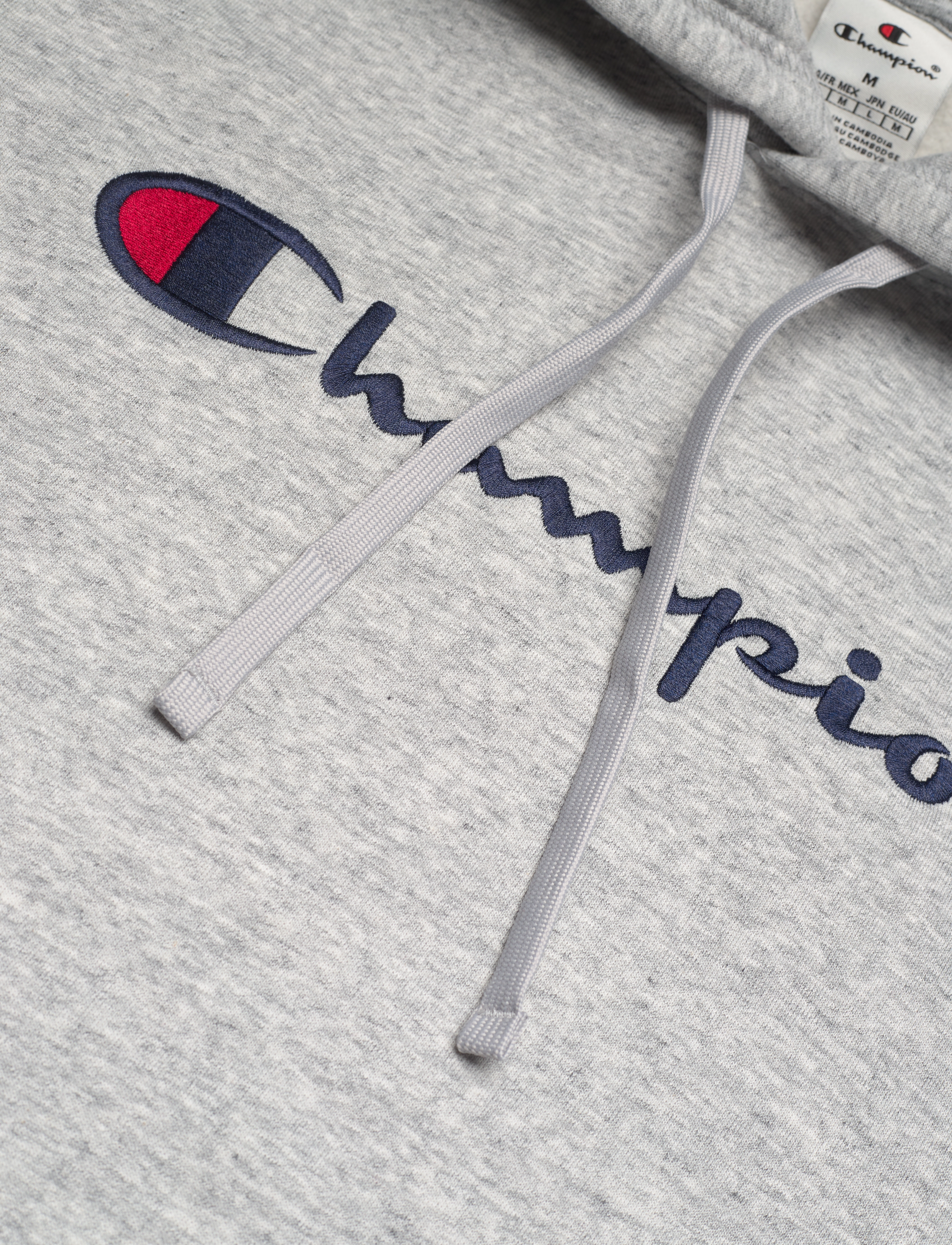 Champion - Hooded Sweatshirt - new oxford grey melange - 3