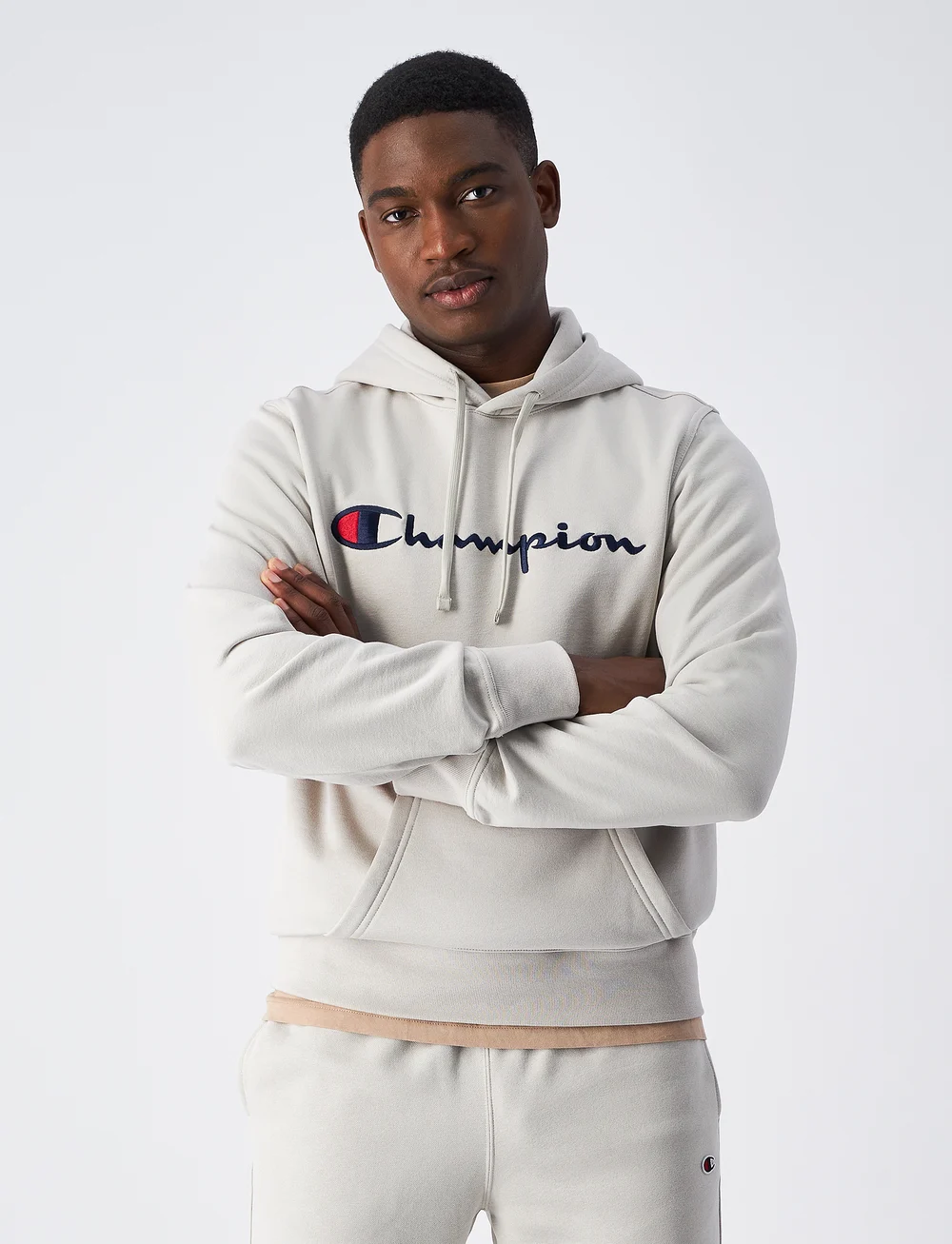 Champion - Hooded Sweatshirt - hættetrøjer - silver lining - 0