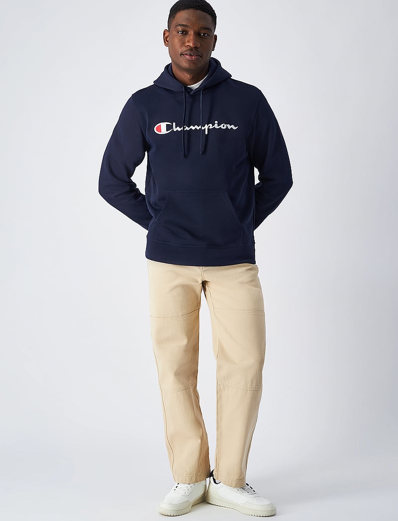 Champion - Hooded Sweatshirt - hættetrøjer - sky captain - 0