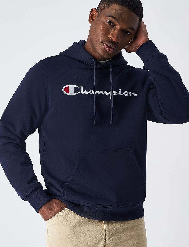 Champion - Hooded Sweatshirt - hættetrøjer - sky captain - 3