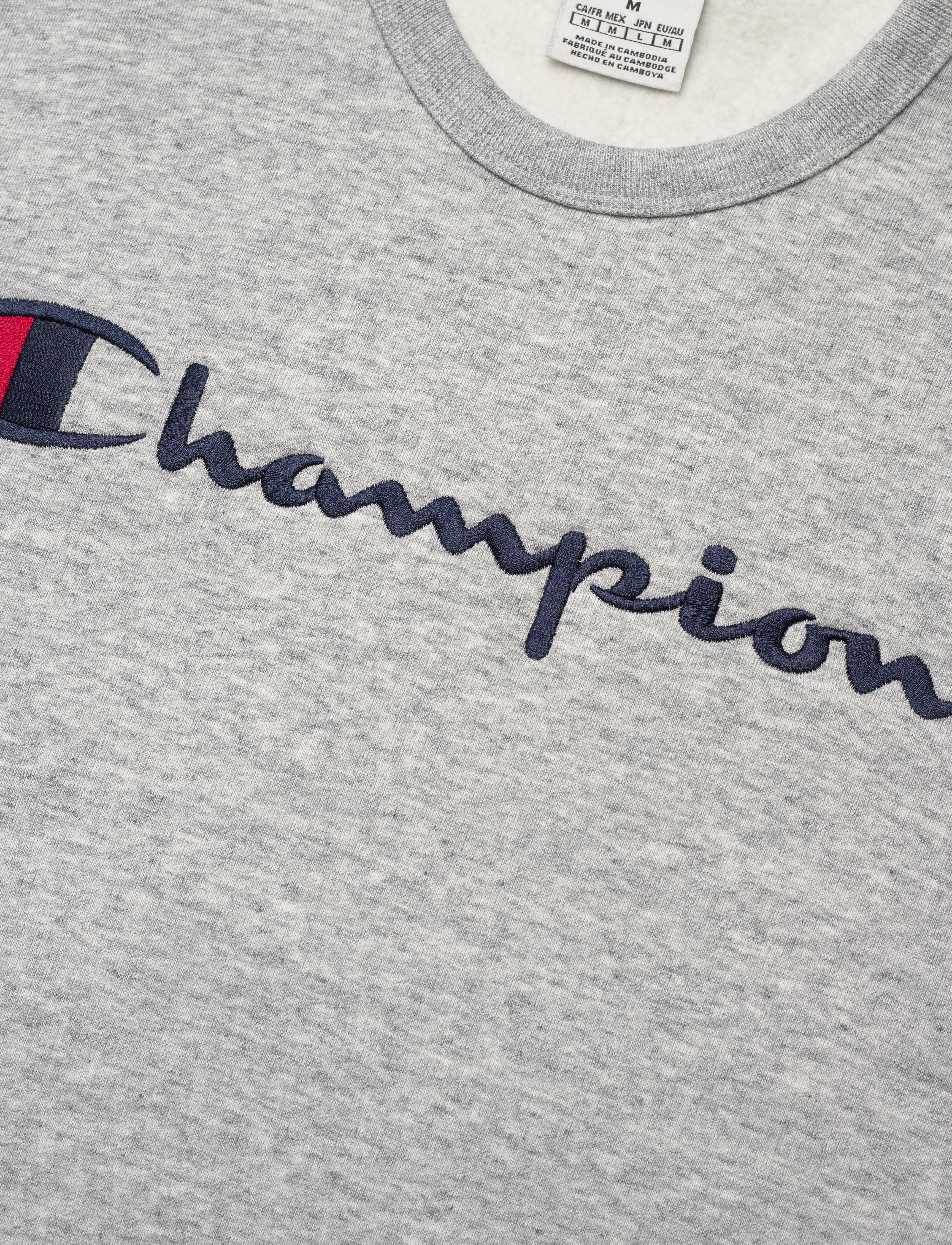 Champion - Crewneck Sweatshirt - new oxford grey melange - 2