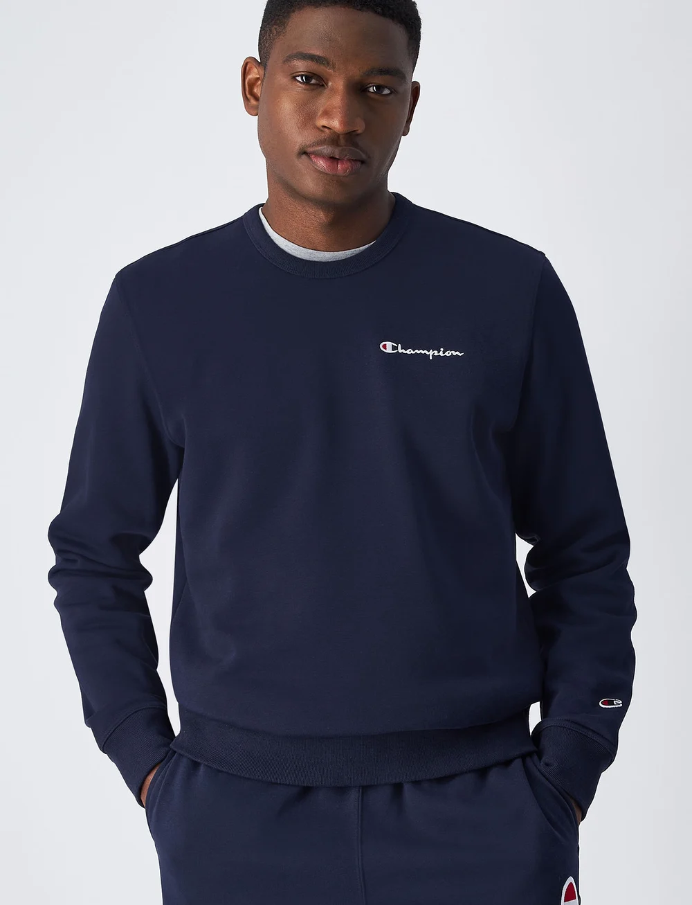 Champion - Crewneck Sweatshirt - shoppa efter stil - sky captain - 0