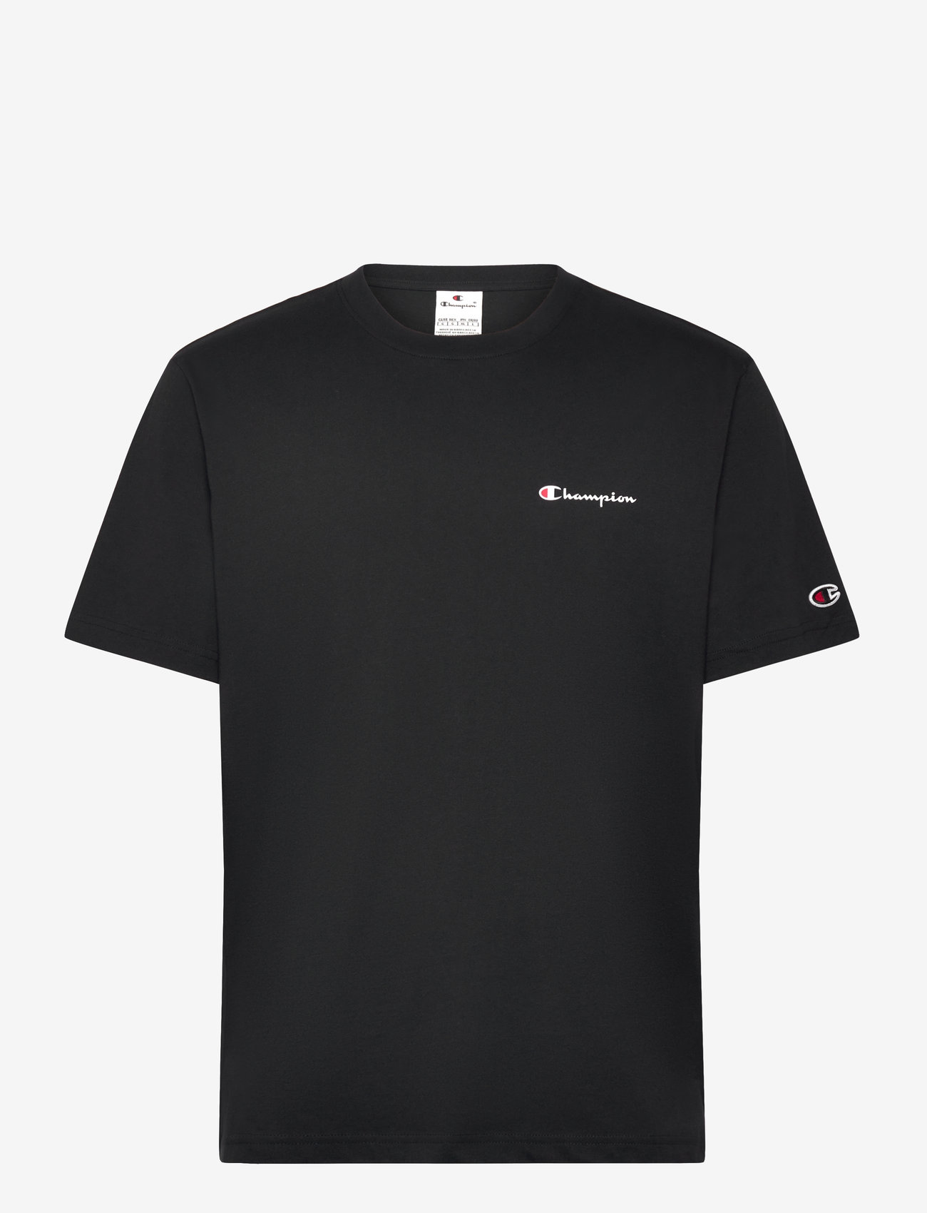Champion - SS Tee - efterårstøj - black beauty - 0