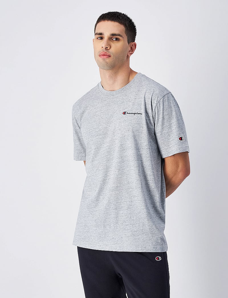 Champion - SS Tee - kurzärmelig - new oxford grey melange - 4