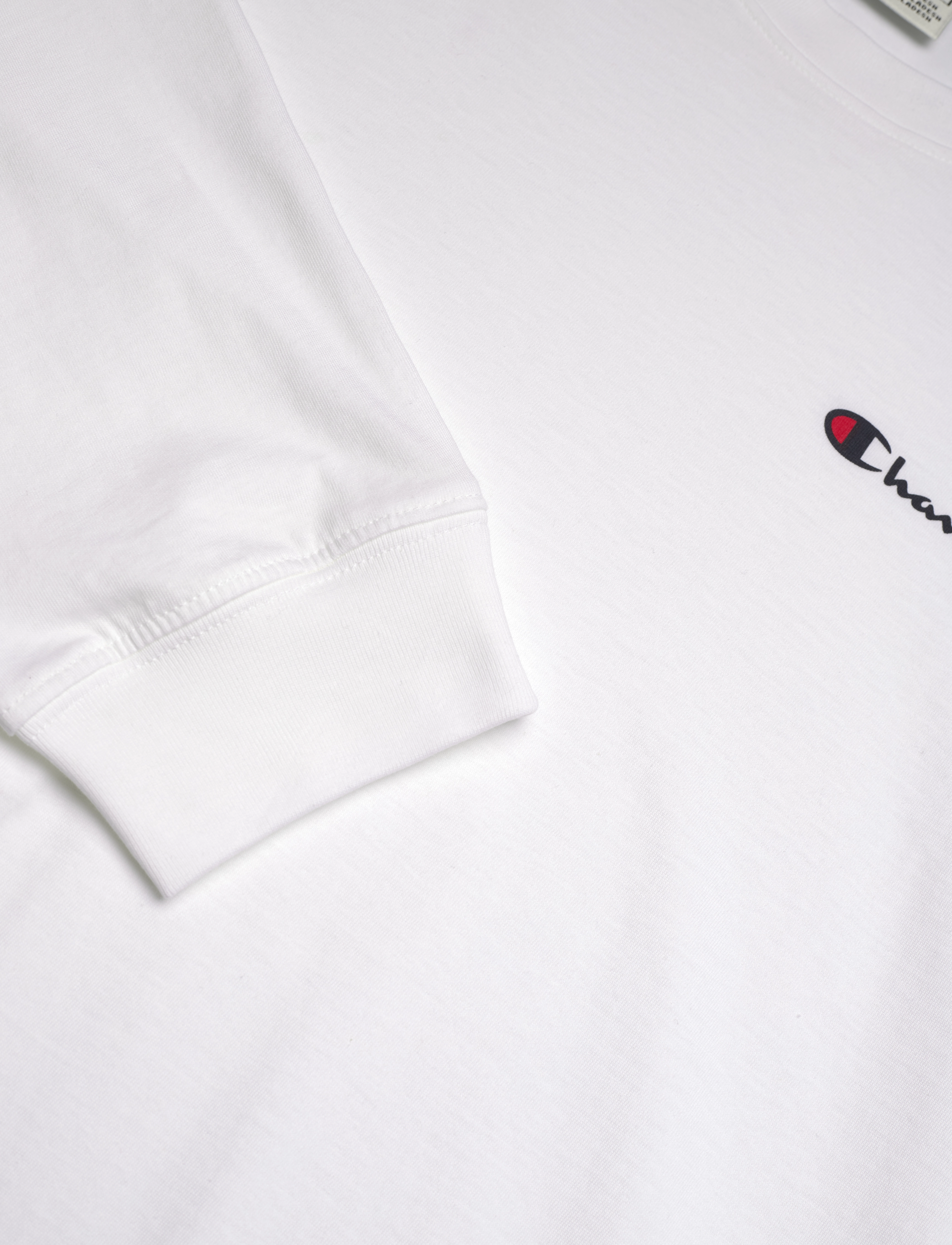 Champion - Crewneck Long Sleeve T-Shirt - white - 2