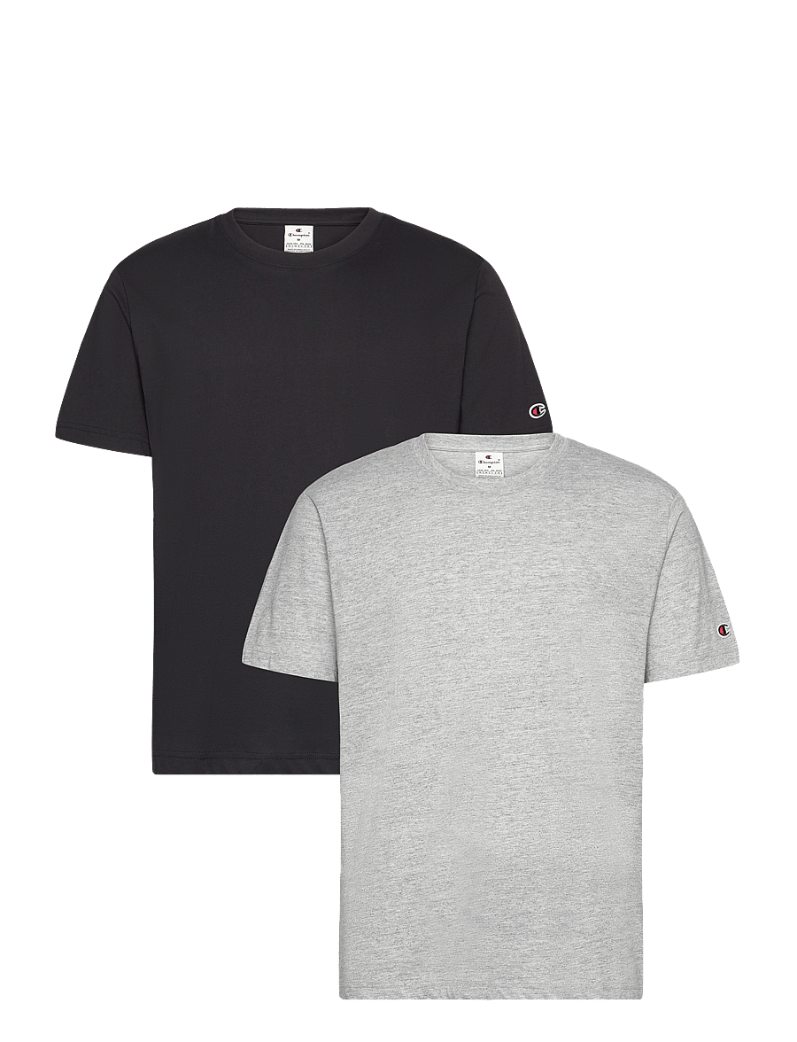 Champion - 2 pack SS Tee - t-shirts im multipack - em021-noxm/nbk-ns - 1