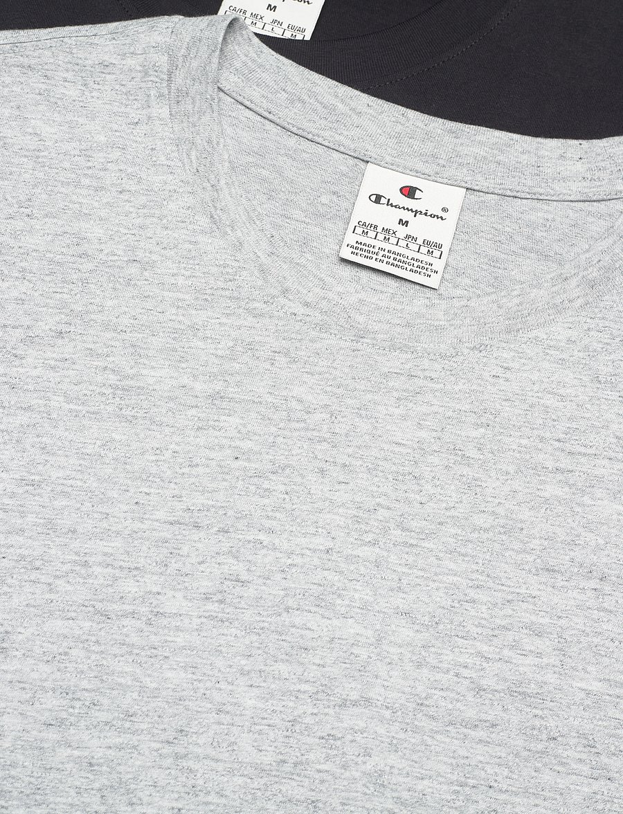 Champion - 2 pack SS Tee - t-shirts im multipack - em021-noxm/nbk-ns - 5