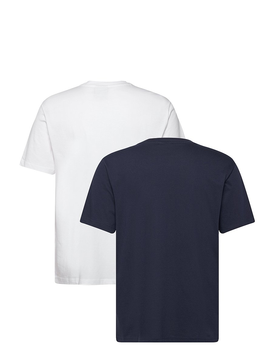 Champion - 2 pack SS Tee - t-shirts im multipack - ww001-wht/nny-ns - 2