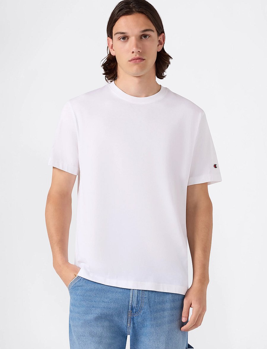 Champion - 2 pack SS Tee - t-shirts im multipack - ww001-wht/nny-ns - 4