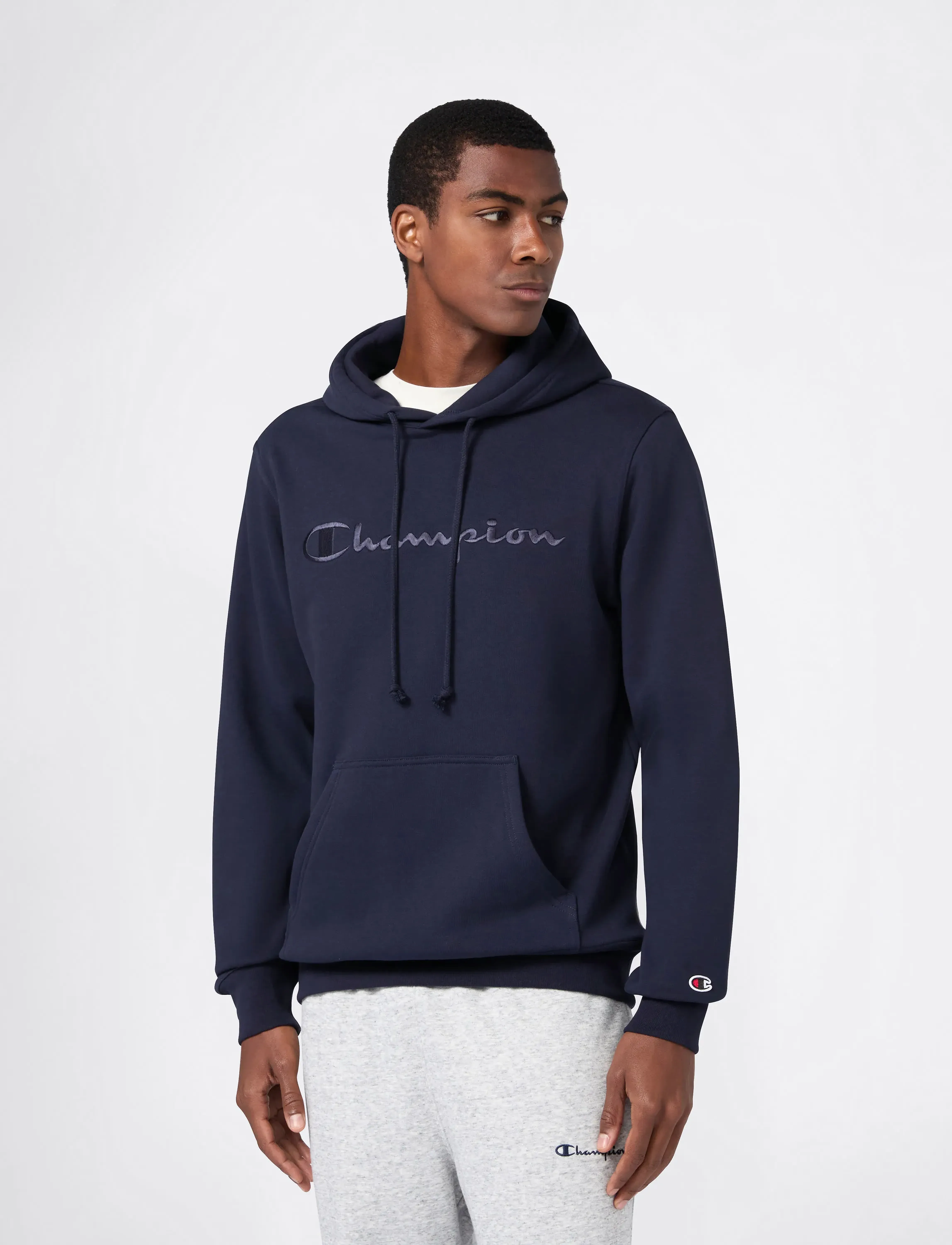 Champion - Hooded Sweatshirt - sky captain - 4