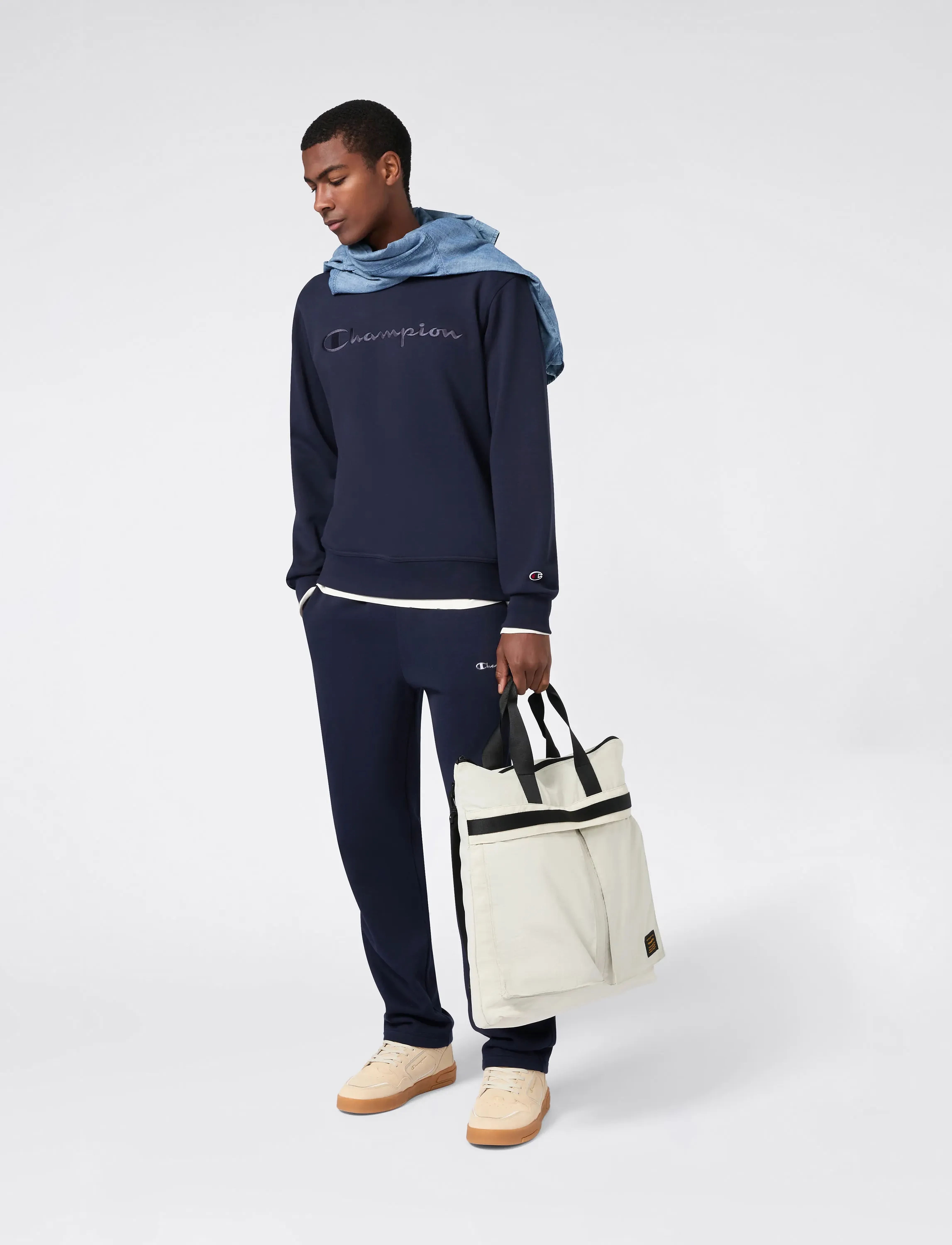 Champion Crewneck Sweatshirt - Kleidung - SKY CAPTAIN / navy