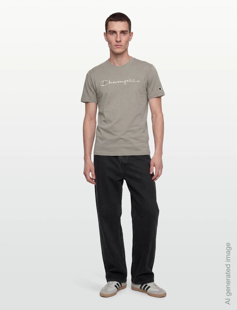 Champion - SS Tee - oberteile & t-shirts - es035-mdg - 0
