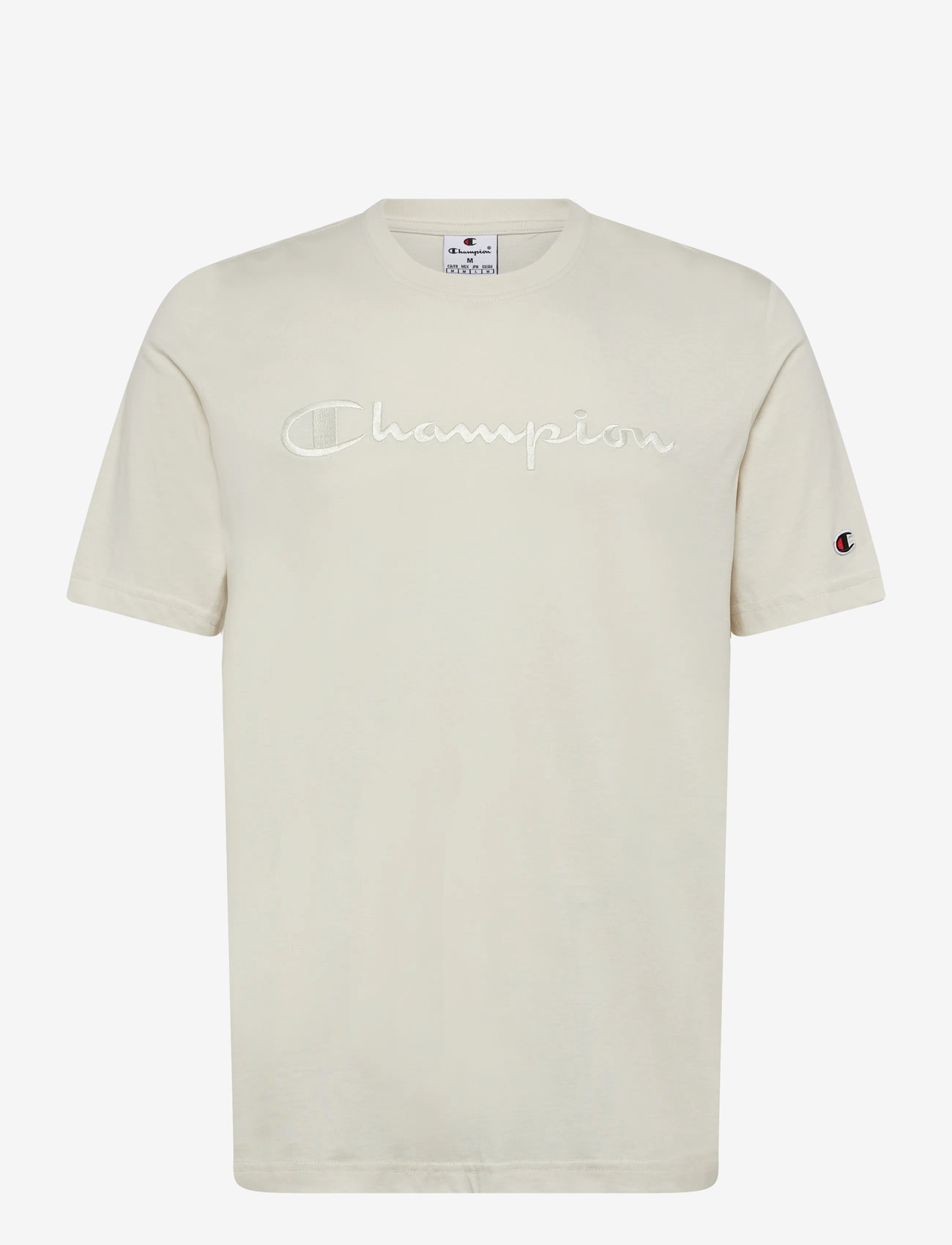 Champion - SS Tee - herbstliche kleidung - ivory canvas - 0