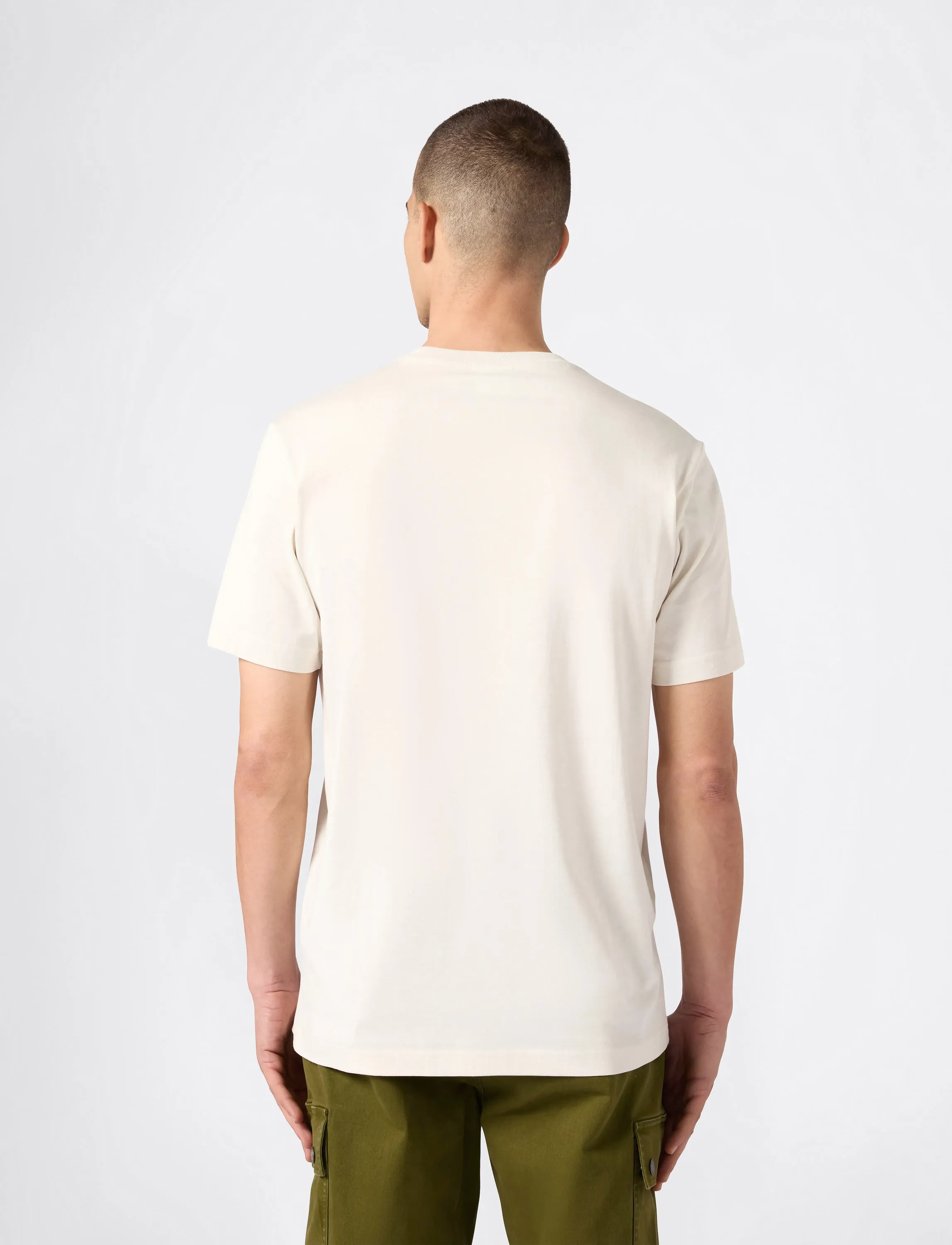 Champion - SS Tee - t-shirts - ivory canvas - 3